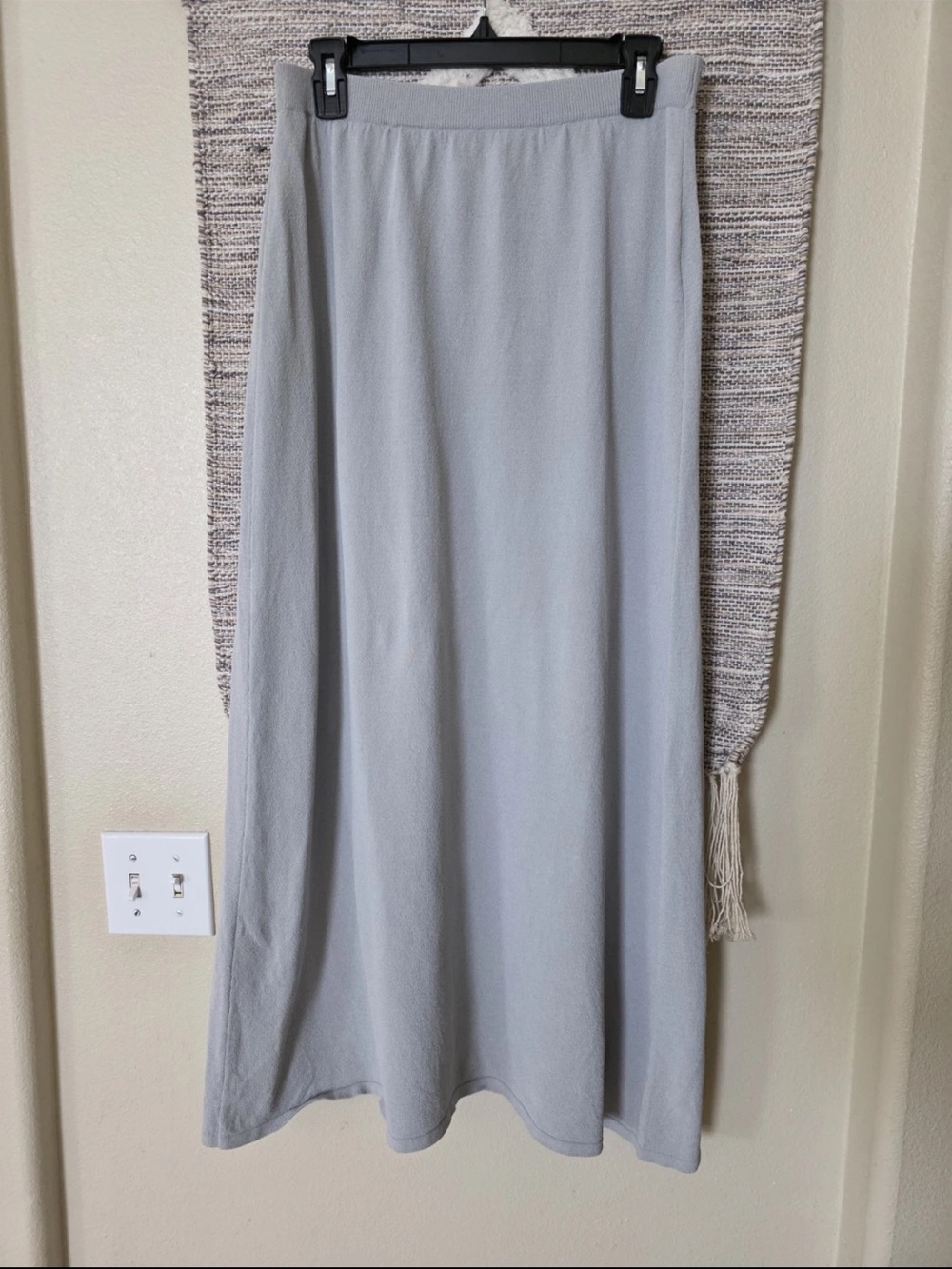 Eileen Fisher Light Gray Maxi Skirt mark as listed